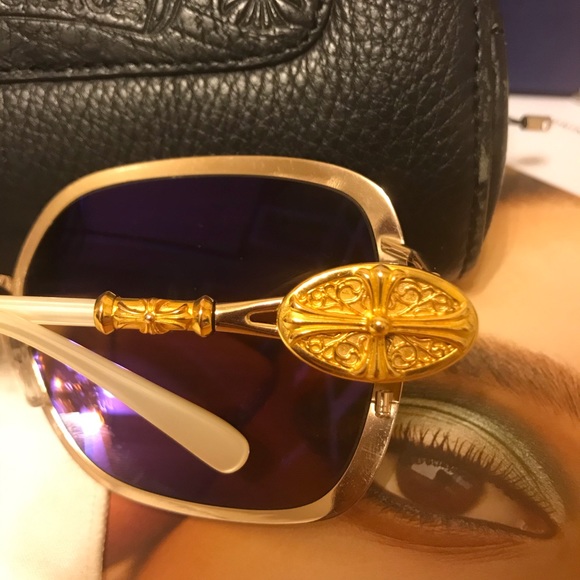 ❤️TRADED❤️Gorgeous Chrome Hearts sunglasses - Picture 3 of 8